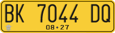 License plate of Indonesia, Commercial vehicles