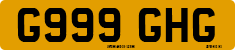 License plate of the United Kingdom, 1983 year system