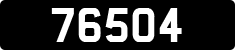 License plate of Guernsey, Regular plates