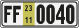 License plate of Armenia, Export transit plates