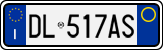 License plate of Italy, Cars (1994 year series)