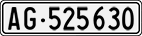 License plate of Switzerland, Cars