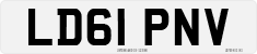 License plate of the United Kingdom, 2001 year system