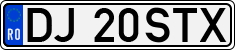 License plate of Romania, Regular plates