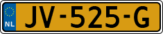 License plate of the Netherlands, Cars