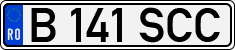 License plate of Romania, Regular plates