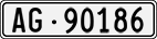 License plate of Switzerland, Cars