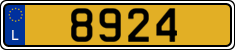 License plate of Luxembourg, Vanity Plates