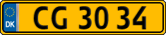 License plate of Denmark, Commercial vehicles