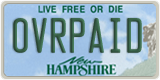 New Hampshire, Vanity Plates