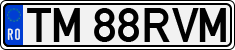 License plate of Romania, Regular plates