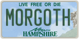 New Hampshire, Vanity Plates