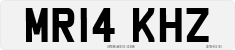 License plate of the United Kingdom, 2001 year system