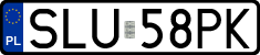 License plates of Poland, Regular car plates