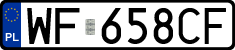 License plates of Poland, Regular car plates