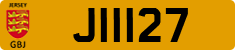 License plate of Jersey, Regular plates (J123456)