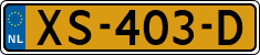 License plate of the Netherlands, Cars
