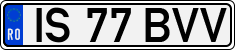 License plate of Romania, Regular plates