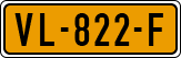 License plate of the Netherlands, Light Commercial Vehicles (1994 system)