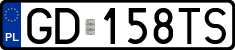 License plates of Poland, Regular car plates