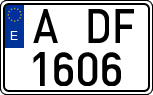 License plates of Spain, 1971 year series