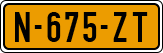 License plate of the Netherlands, Cars