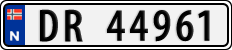 License plate of Norway, Cars