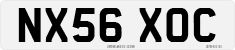 License plate of the United Kingdom, 2001 year system