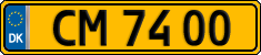 License plate of Denmark, Commercial vehicles