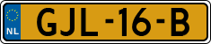 License plate of the Netherlands, Cars