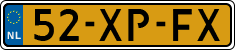 License plate of the Netherlands, Cars