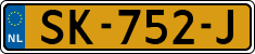 License plate of the Netherlands, Cars