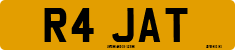 License plate of the United Kingdom, 1983 year system