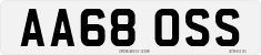 License plate of the United Kingdom, 2001 year system