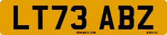 License plate of the United Kingdom, 2001 year system