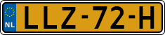 License plate of the Netherlands, Agricultural vehicles