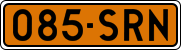 License plate of Finland, Special vehicles