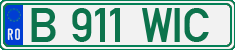 License plate of Romania, Regular plates