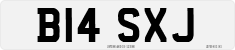License plate of the United Kingdom, 1983 year system