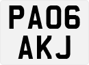 License plate of the United Kingdom, 2001 year system
