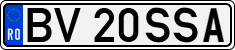 License plate of Romania, Regular plates