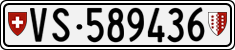 License plate of Switzerland, Cars