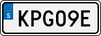 License plate of Sweden, Regular plates