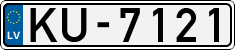 License plate of Latvia, Regular car plates