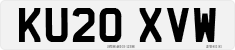 License plate of the United Kingdom, 2001 year system