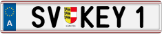 License plate of Austria, Vanity Plates
