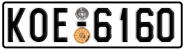 License plate of Greece, Cars