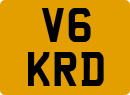 License plate of the United Kingdom, 1983 year system