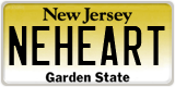 New Jersey, Vanity Plates