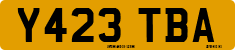 License plate of the United Kingdom, 1983 year system
